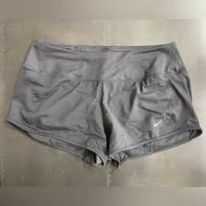 Nike Women's Gray Athletic Shorts